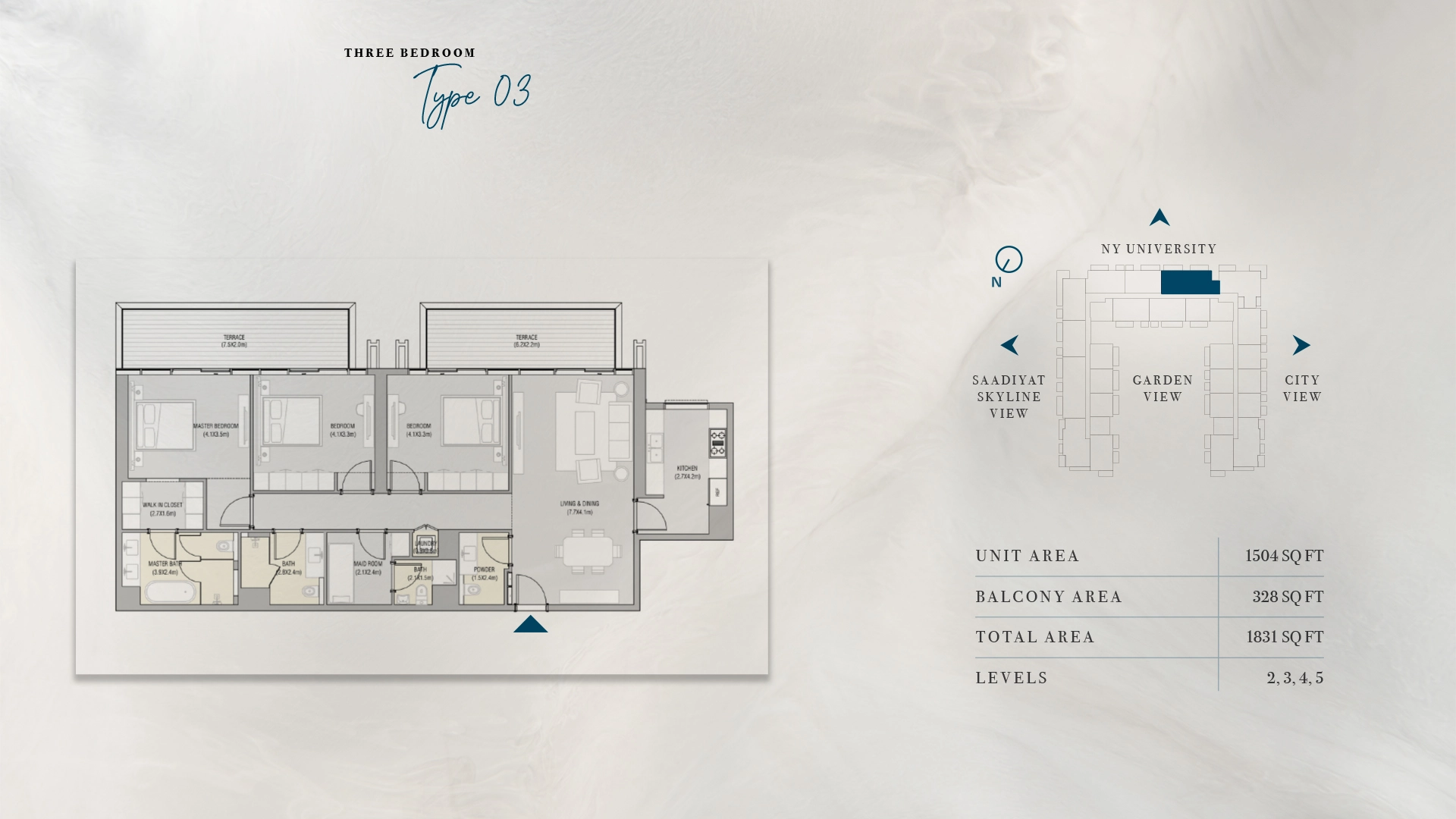 3 BR - Type C